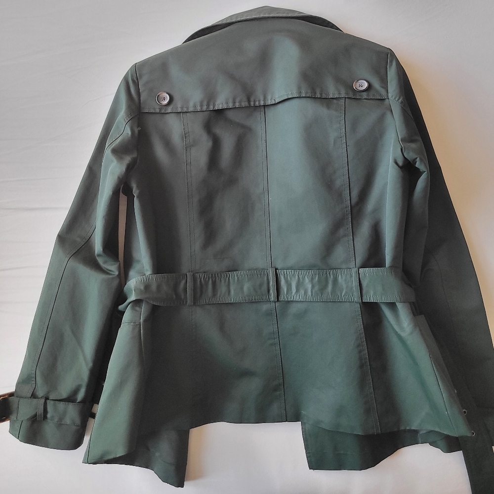Zara Basic Belted Jacket. Size: L - image 8